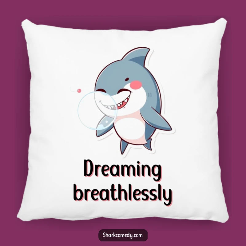 Funny Winking Shark Pillow: Cozy Comfort with a Playful Wink