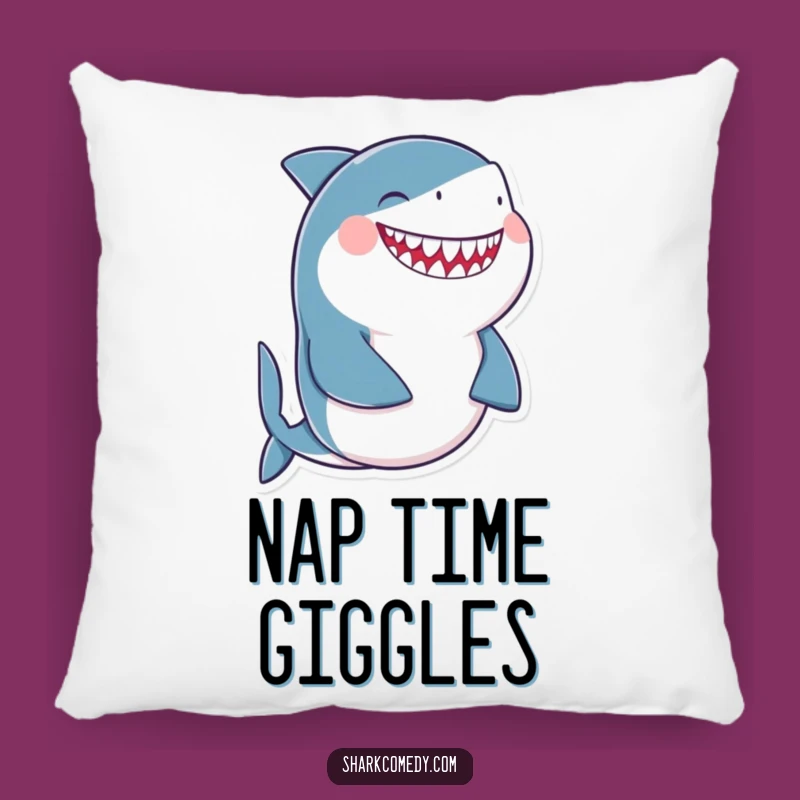 Funny Giggling Shark Pillow: Cozy Belly Laugh Comfort, Great Funny Gift