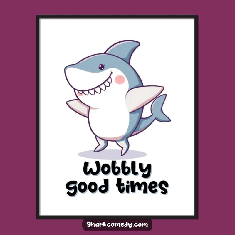 Funny Shark Dance Digital Art: Bring Wobbly, Hilarious Moves to Your Space