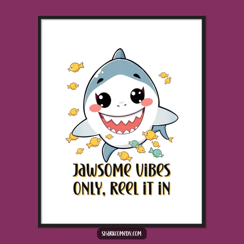 Free Printable Wall Art: Juggling Shark, Hilarious Downloadable Art for Whimsical Decor
