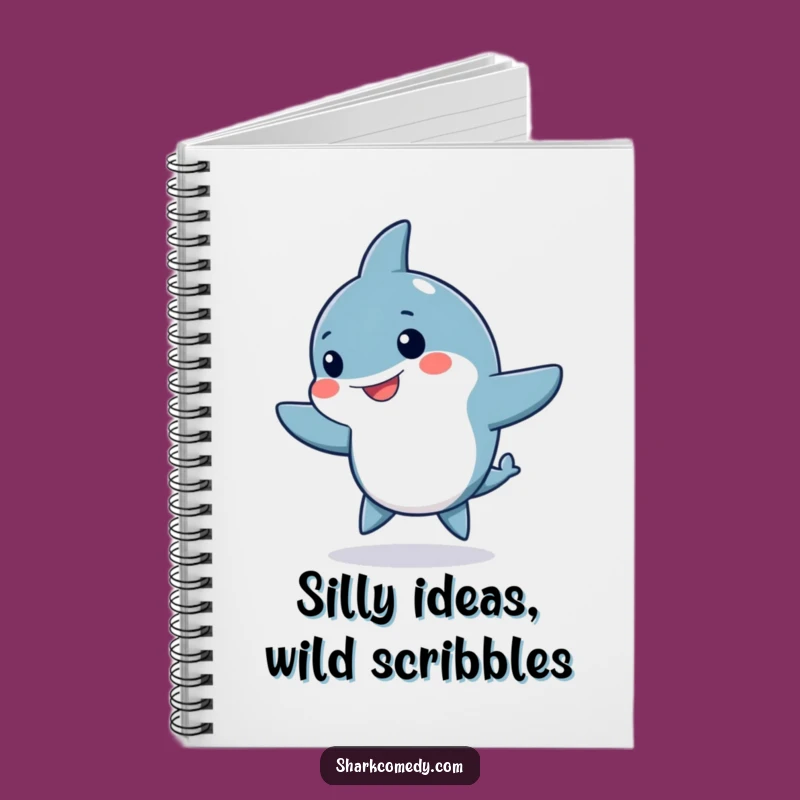 Funny Kawaii Shark Notebook: Jot Down Moves with Hilarious Dance Fun