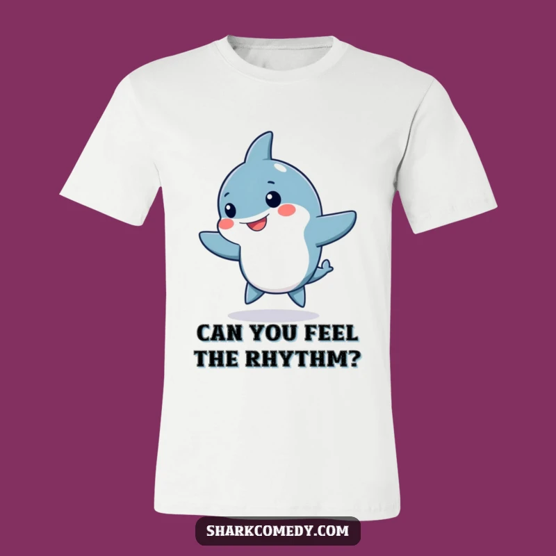Funny Kawaii Shark Dance Tee: Goofy & Hilarious Ocean Groove Apparel