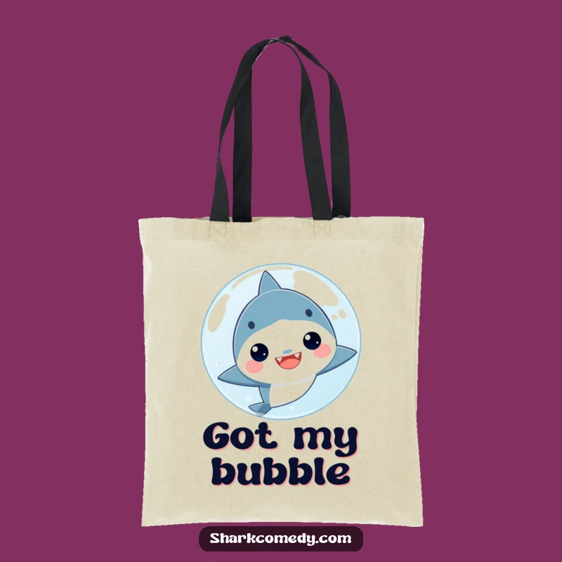 Funny Kawaii Shark Tote Bag - Cute & Stylish Ocean Accessory Gift